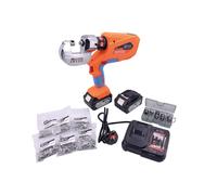 Power-TEC Cordless Self-Piercing Rivetto Pistola Kit 2 18V Batterie Viaggio 15mm