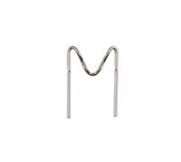 Power Tec Graffette a forma M 0,8 mm 100 pezzi 92548