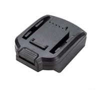 Power Tool - Adattatore convertitore batteria per Worx 20 V 6 pin, BL1830 per adattatore Worx a 6 pin, converte batterie agli ioni di litio da 18 V, nero (B)
