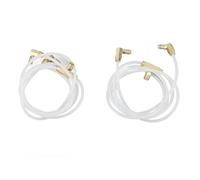 Power Top Hydraulic Fluid Hose Lines 2PCS, Flessibili 116 Pollici, Ricambio per 1964-2004 - Alta Resistenza ABS e Metallo, Trasmissione Affidabile per Auto d'Epoca