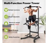 Power Tower Dip Station Pull Up Bar | Multi-Function Home Gym Fitnessgerät ️ ♂