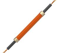 Power Twister Bar, Espansore Toracico A Doppia Molla per Impieghi Gravosi, Rinforzante per La Parte Superiore del Corpo, Spalle, Braccia, Avambraccio Ed Esercizi per Il Torace, Orange, 40kg