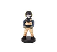 Power Up Factory Exquisite Gaming: Call of Duty: Lt. Simon “Ghost” Riley, Supporto originale per cellulare e controller di gioco, Cable Guys, figura con licenza
