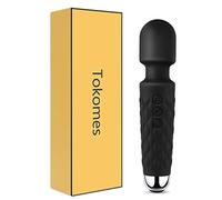 Power Wand Massager, bacchetta da massaggio wireless impermeabile, ricaricabile tramite USB, con 10 potenti velocità, 20 modalità di vibrazione, mini frequenza per dolori muscolari e recupero sportivo