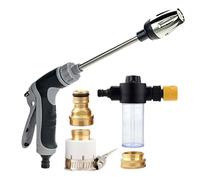 Power Washer Hose Wand - Extension Pressure Washer, 3 modalità Rotatable Nozzle Sprayer, High Pressure Cleaning Wand Accessory Design, regolabile Hose Attachment System For Garden Lawn Outdoor