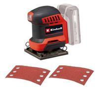 Einhell Levigatrice a batteria TE-OS 18/113 Li-Solo Power X-Change (18 V, levigatrice orbitale, circuito orbitale da 1,8 mm, incl. 2 x carta vetrata P120, senza batteria)
