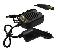 Power4Laptops Adattatore CC Auto Caricabatteria per Portatile Compatibile con HP Pavilion DV6-6b22he
