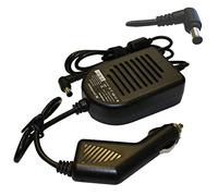Power4Laptops Adattatore CC Auto Caricabatteria per Portatile Compatibile con Sony Vaio SVE14A3V1EW