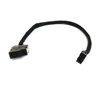 Power4Laptops connettore di Alimentazione Portatile con Cavo Compatibile con HP Home 15-r244ne