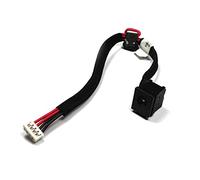 Power4Laptops connettore di Alimentazione Portatile con Cavo Compatibile con Toshiba Satellite C650D-BT4N11