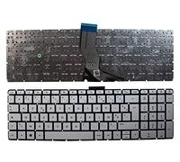 Power4Laptops Francese Bianco Tastiera Sostitutiva per Portatili Compatibile con HP Pavilion 15-ab211nx