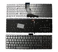 Power4Laptops Francese Retroilluminato Argento Tastiera Sostitutiva per Portatili Compatibile con HP Pavilion 15-ab199no