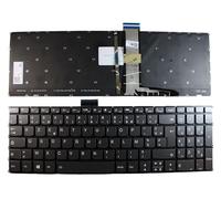 Power4Laptops Francese Retroilluminato Grigio Tastiera Sostitutiva per Portatili Compatibile con Lenovo IdeaPad 5 15ALC05