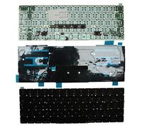 Power4Laptops Francese Retroilluminato Nero Tastiera Sostitutiva per Portatili Compatibile con Apple MacBook PRO 13 inch Touch Late 2016
