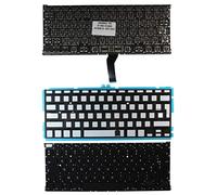 Power4Laptops Francese Retroilluminato Nero Tastiera Sostitutiva per Portatili Compatibile con Apple MacBook Air 13 inch A1369