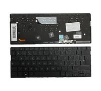Power4Laptops Francese Retroilluminato Nero Tastiera Sostitutiva per Portatili Compatibile con ASUS ZenBook UX331UN