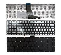 Power4Laptops Francese Retroilluminato Nero Tastiera Sostitutiva per Portatili Compatibile con HP Pavilion 15-ab194no