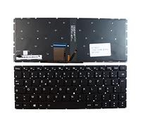 Power4Laptops Francese Retroilluminato Nero Tastiera Sostitutiva per Portatili Compatibile con Lenovo IdeaPad 710S-13ISK
