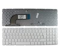 Power4Laptops Regno Unito Bianco Tastiera Sostitutiva per Portatili Compatibile con HP Pavilion 15-N220US