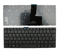 Power4Laptops Regno Unito Grigio Tastiera Sostitutiva per Portatili Compatibile con Lenovo NSK-BZ1SQ