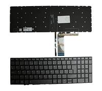 Power4Laptops Regno Unito Retroilluminato Grigio Tastiera Sostitutiva per Portatili Compatibile con Lenovo PK1314F4B10