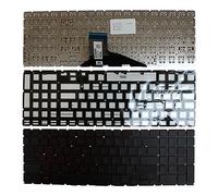 Power4Laptops Regno Unito Retroilluminato Nero Tastiera Sostitutiva per Portatili Compatibile con HP Omen 15-dc0000no