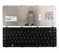 Power4Laptops Regno Unito Telaio Nero Nero Tastiera Sostitutiva per Portatili Compatibile con Lenovo Ideapad Y470N