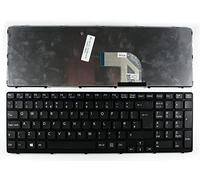 Power4Laptops Regno Unito Telaio Nero Nero Tastiera Sostitutiva per Portatili Compatibile con Sony Vaio SVE1511A1E
