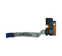 Power4Laptops Scheda del Pulsante di Alimentazione del Computer Portatile di Ricambio con Cavo Compatibile con Compaq Presario CQ42-269TU