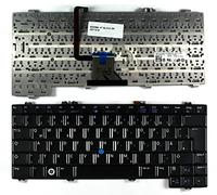 Power4Laptops Tedesco con Puntatore Nero Tastiera Sostitutiva per Portatili Compatibile con dell Latitude XT