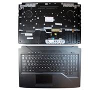 Power4Laptops Tedesco con topcase e touchpad Neri Tastiera Sostitutiva per Portatili Compatibile con ASUS gl503vm-ed213t
