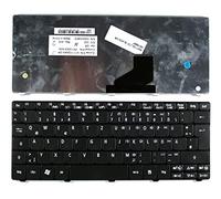 Power4Laptops Tedesco Nero Tastiera Sostitutiva per Portatili Compatibile con Acer Aspire One 532H-2BR