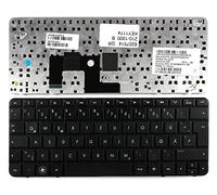 Power4Laptops Tedesco Nero Tastiera Sostitutiva per Portatili Compatibile con HP Mini 210-1110EQ