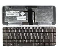 Power4Laptops Tedesco Retroilluminato caffè Tastiera Sostitutiva per Portatili Compatibile con HP Pavilion DV3520EA