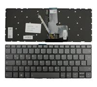 Power4Laptops Tedesco Retroilluminato Grigio Tastiera Sostitutiva per Portatili Compatibile con Lenovo IdeaPad 330-14IKB D
