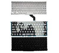 Power4Laptops Tedesco Retroilluminato Nero Tastiera Sostitutiva per Portatili Compatibile con Apple MacBook PRO 13 inch Early 2013