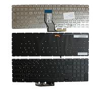 Power4Laptops Tedesco Retroilluminato Nero Tastiera Sostitutiva per Portatili Compatibile con HP Pavilion 15-cc500nu