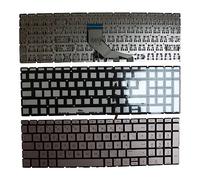Power4Laptops Tedesco Retroilluminato Rosa Tastiera Sostitutiva per Portatili Compatibile con HP Home 15-da0797no