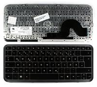 Power4Laptops Tedesco Telaio Grigio Nero Lucido Tastiera Sostitutiva per Portatili Compatibile con HP Pavilion DM3-1019TX
