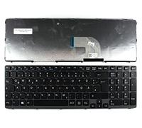 Power4Laptops Tedesco Telaio Grigio Nero Tastiera Sostitutiva per Portatili Compatibile con Sony Vaio SVE1511J1ESI