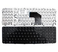 Power4Laptops Tedesco Telaio Nero Lucido Nero Tastiera Sostitutiva per Portatili Compatibile con HP Pavilion G6-2209SG