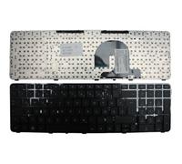 Power4Laptops Tedesco Telaio Nero Lucido Nero Tastiera Sostitutiva per Portatili Compatibile con HP Pavilion DV7-4182SF