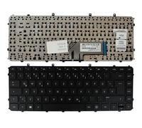 Power4Laptops Tedesco Telaio Nero Nero Tastiera Sostitutiva per Portatili Compatibile con HP Envy 4-1231TU