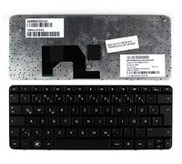 Power4Laptops Tedesco Telaio Nero Nero Tastiera Sostitutiva per Portatili Compatibile con HP Mini 210-1000VT CTO