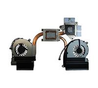 Power4Laptops Ventola Sostituzione per Portatili (Paio) Compatibile con HP Envy 17-3020en