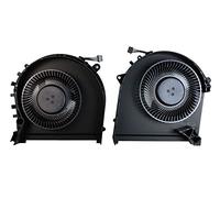 Power4Laptops Versione 12 Volt GeForce RTX2080 Grafica Ventola Sostituzione per Portatili (Paio) Compatibile con HP Omen 17-cb0051nf