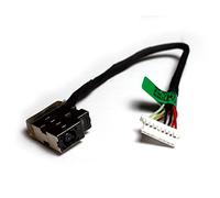 Power4Laptops Versione Lunga del Cavo (Si Prega di Controllare L'Immagine) connettore di Alimentazione Portatile con Cavo Compatibile con HP Home 15-ac614TU