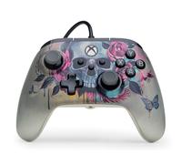 PowerA Advantage Plus Controller cablato per Xbox Series X|S - Bloom & Gloom, levette regolabili in altezza, effetto hall, pulsanti mappabili, funziona con Xbox One e PC Windows 10/11