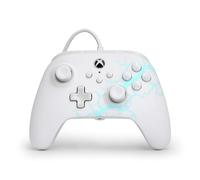 PowerA Advantage Wired Controller for Xbox Series X|S - Arctic Ice, gamepad, wired video game controller, gaming controller, USB-C, Works with Xbox One, Officially Licensed