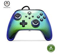 Controller cablato PowerA Advantage per Xbox Series X|S - Raptor cromato, gamepad, controller per videogiochi cablato, controller di gioco, funziona con Xbox Series X|S
